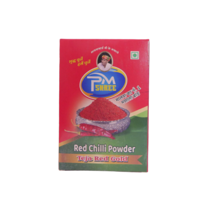PM SHREE Teja Red Gold Chilli Powder – Lal Mirch Powder 200g | Pure, Spicy & Natural